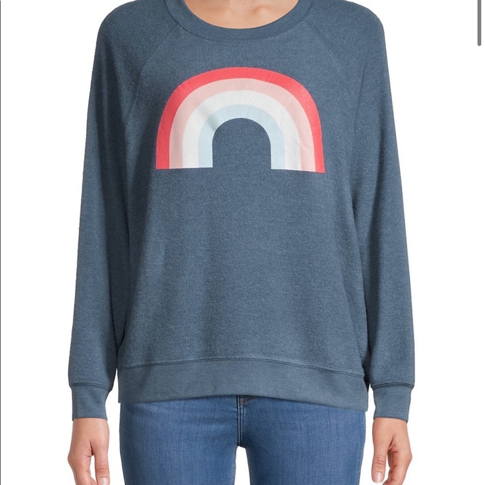 Wildfox Freedom Rainbow Sweater- Medium